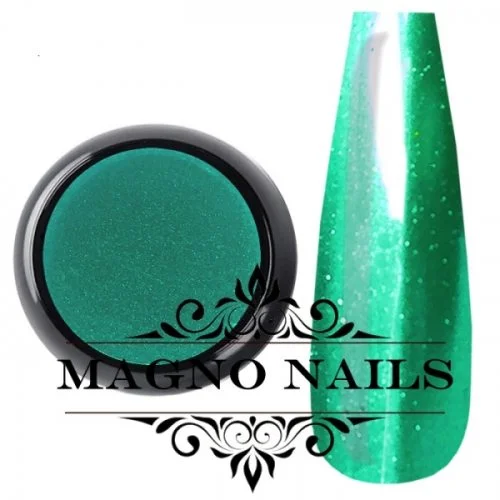 Chrome Pigment - Chrom Powder - Green Nail Art Nailart Puder